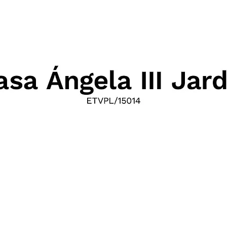 Casa Angela Iii Jardin Апартаменты